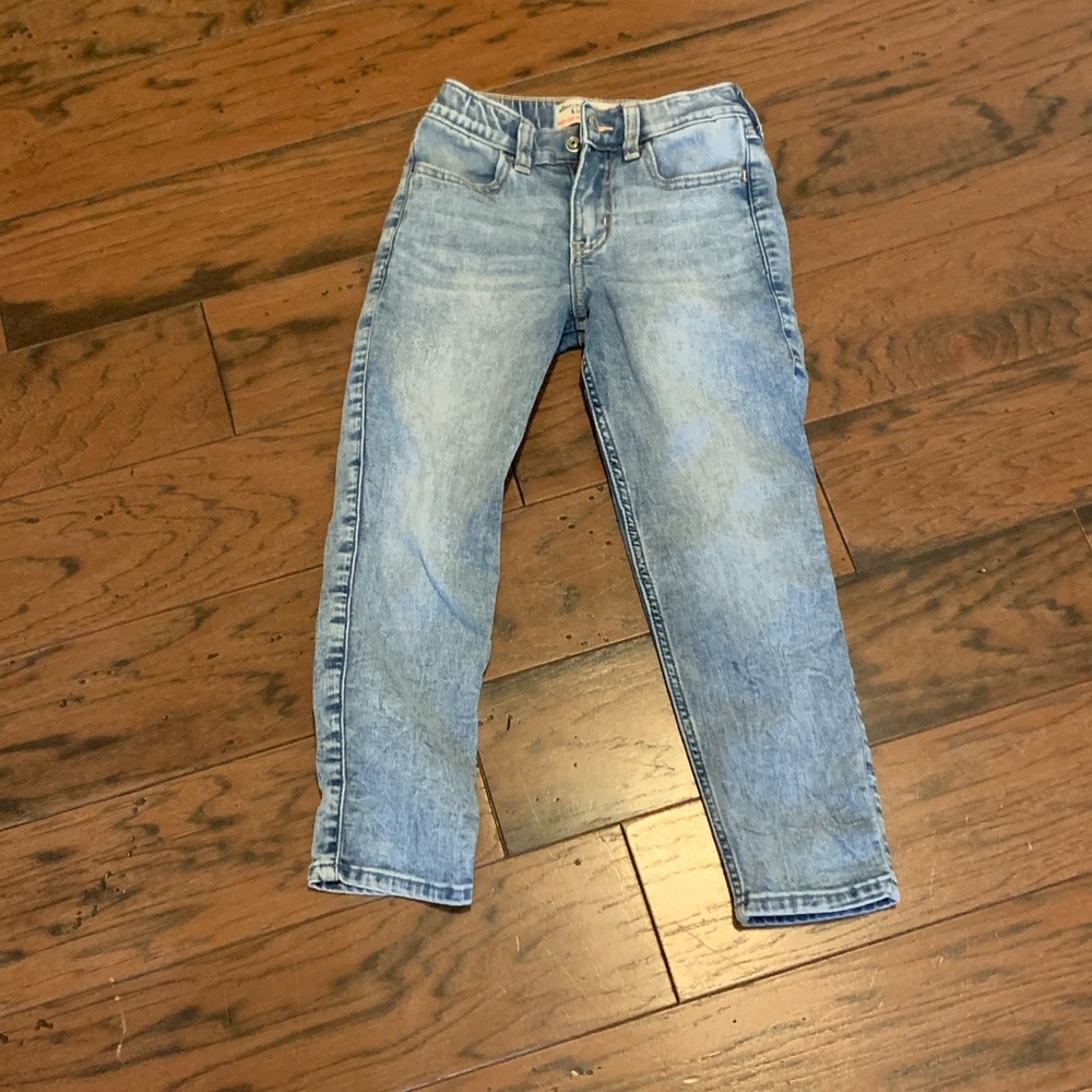 A&F Girls Jeans - 7/8 - High Rise Mini Mom Jeans